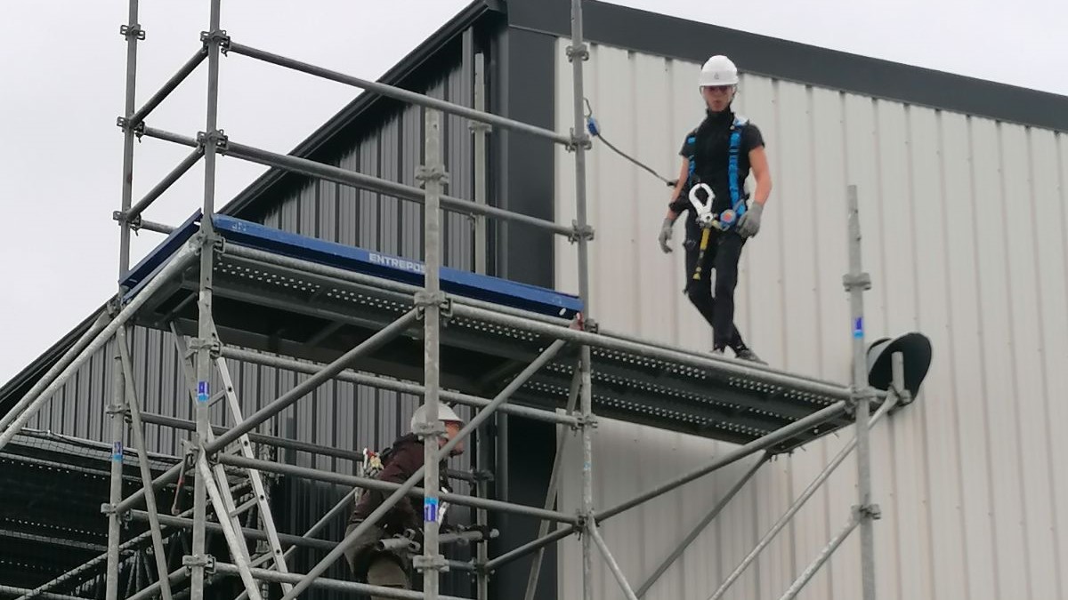 Montage, réception, vérification, utilisation et démontage d'échafaudages